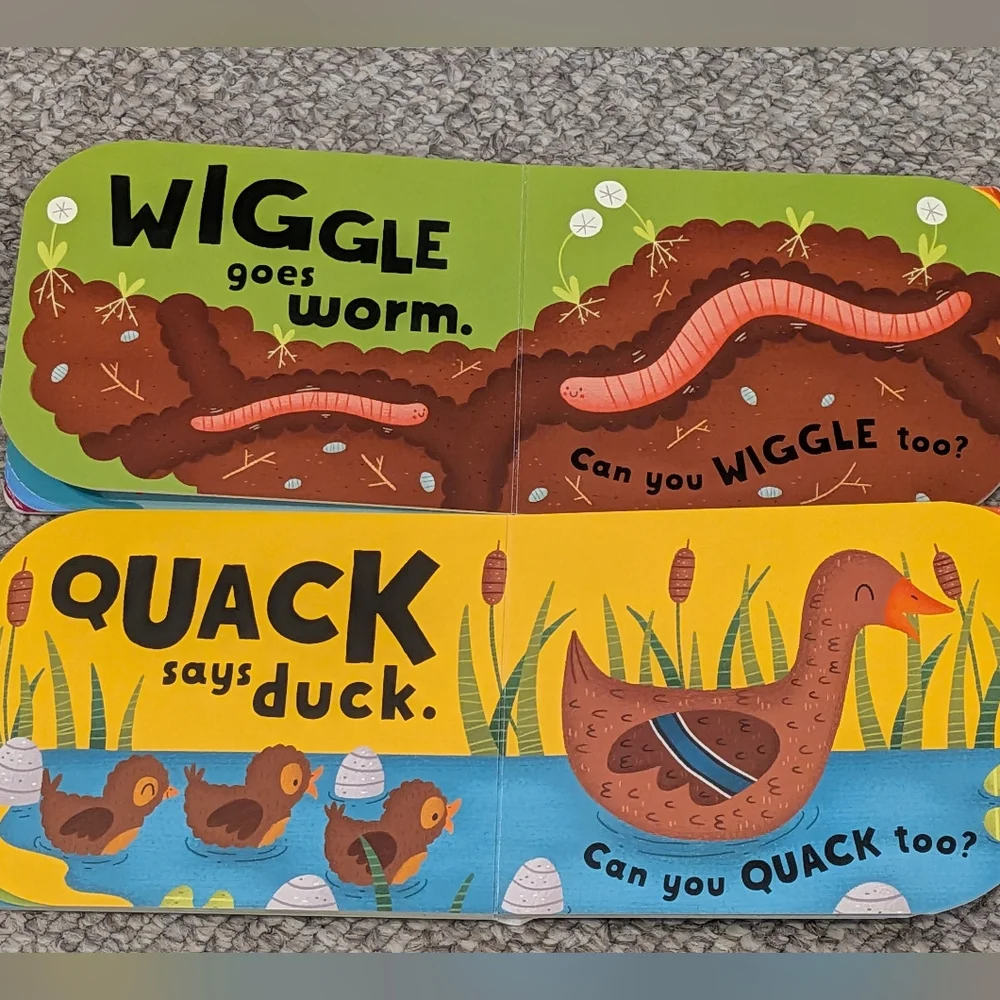 Interactive Board Book Collection 4 Kane Miller & Usborne